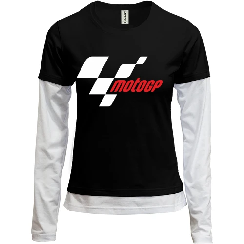 Женский лонгслив Комби MotoGP