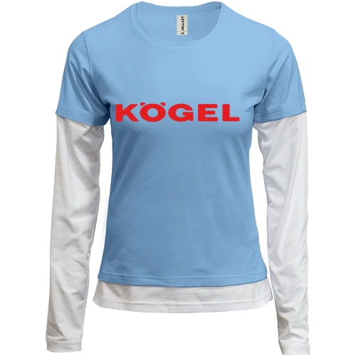 Женский лонгслив Комби Kögel Trailer