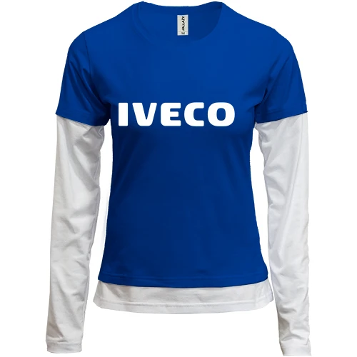 Женский лонгслив Комби IVECO