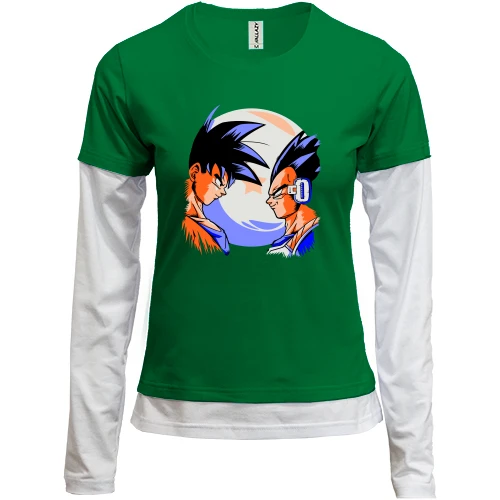 Женский лонгслив Комби Goku Son