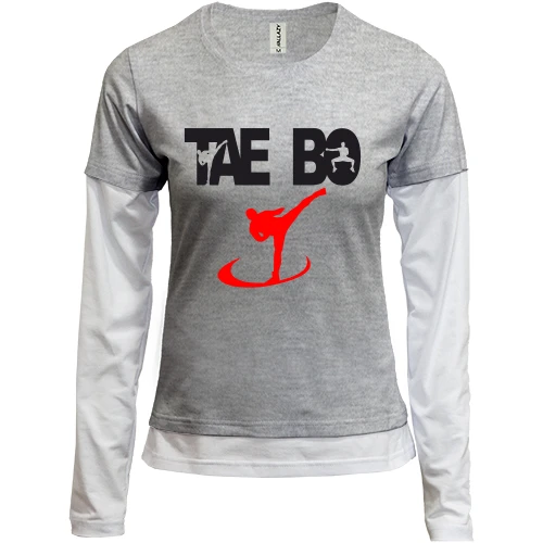 Женский лонгслив Комби Tae Bo