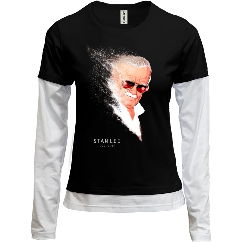 Женский лонгслив Комби Stan Lee