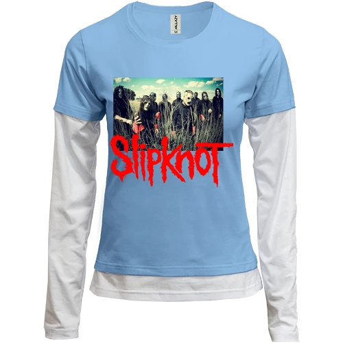 Женский лонгслив Комби Slipknot (4)