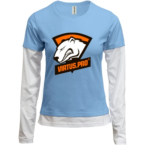 Женский лонгслив Комби Virtus.pro