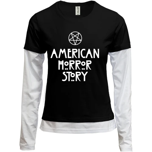 Женский лонгслив Комби American Horror Story