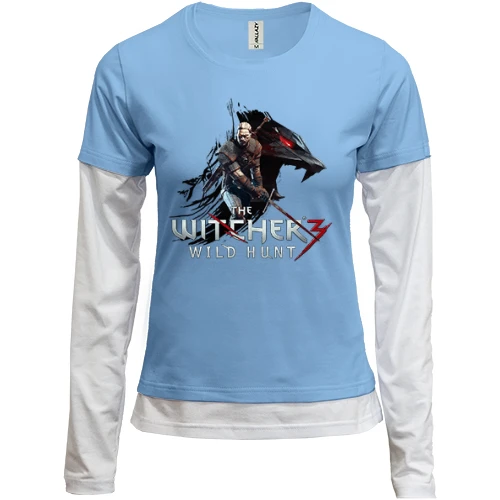 Женский лонгслив Комби The Witcher 3 (wild hunt)