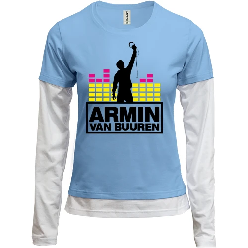 Женский лонгслив Комби Armin Van Buuren EQ
