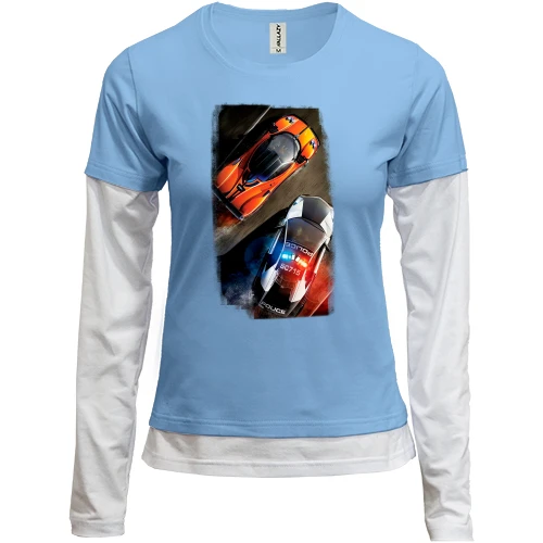 Женский лонгслив Комби Need for speed - Hot Pursuit