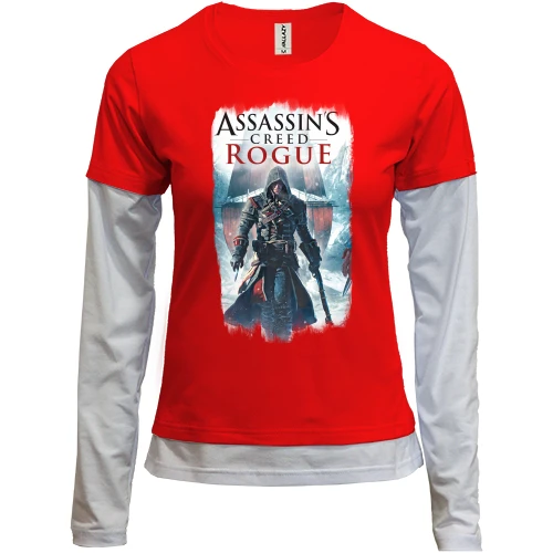 Женский лонгслив Комби с Шеем Патриком Кормаком (Assassins Creed Rogue)
