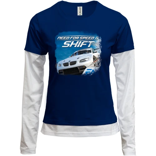 Женский лонгслив Комби Need for Speed - Shift