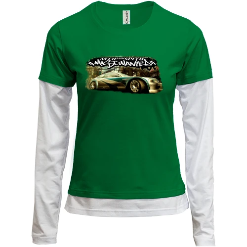 Женский лонгслив Комби Need for Speed - Most Wanted 2