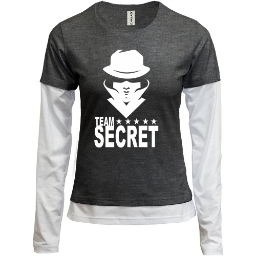 Женский лонгслив Комби Team Secret