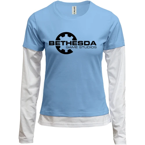 Женский лонгслив Комби с логотипом Bethesda Game Studios
