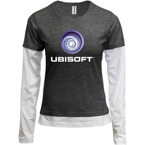Женский лонгслив Комби с логотипом Ubisoft