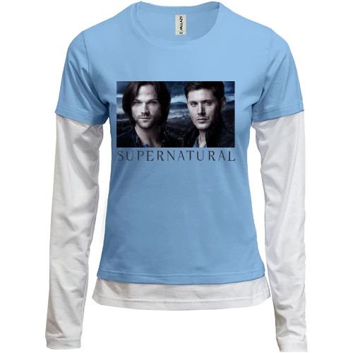Женский лонгслив Комби Supernatural (2)