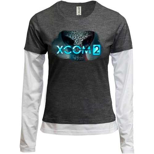 Женский лонгслив Комби XCOM 2