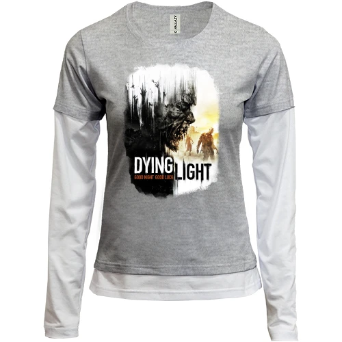 Женский лонгслив Комби с обложкой Dying Light