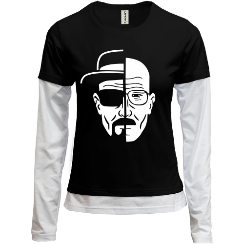 Женский лонгслив Комби Breaking Bad - Уолт
