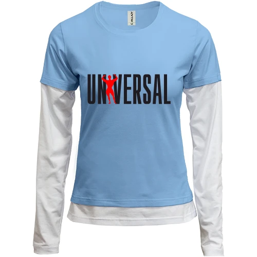 Женский лонгслив Комби Universal
