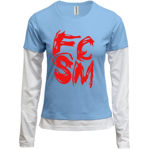Женский лонгслив Комби FCSM