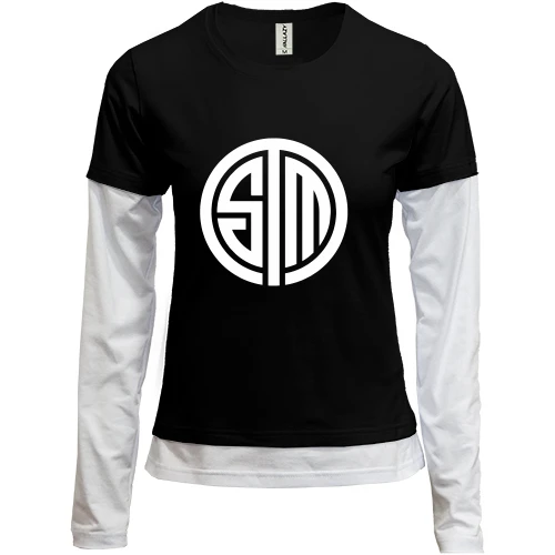 Женский лонгслив Комби TSM - Team SoloMid