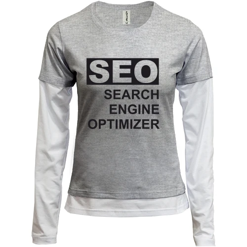 Женский лонгслив Комби SEO оптимизатор