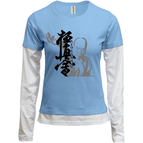 Женский лонгслив Комби Kyokushin