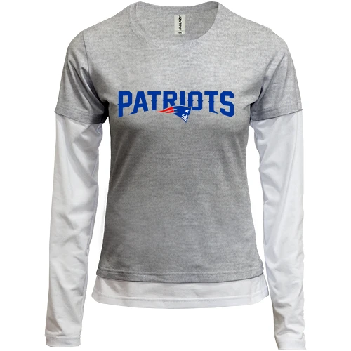 Женский лонгслив Комби New England Patriots (2)