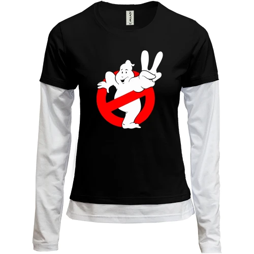 Женский лонгслив Комби Ghost Busters 2