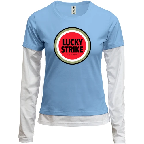 Женский лонгслив Комби Lucky Strike