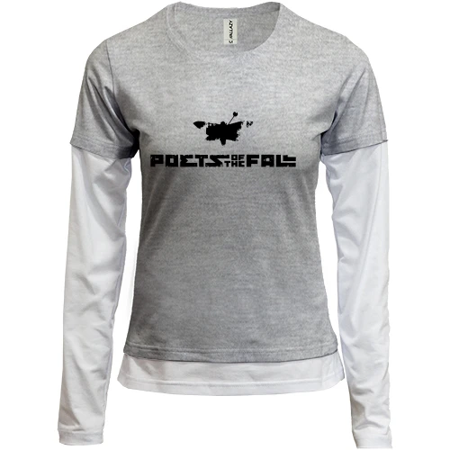 Женский лонгслив Комби Poets of the Fall