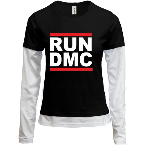 Женский лонгслив Комби Run DMC