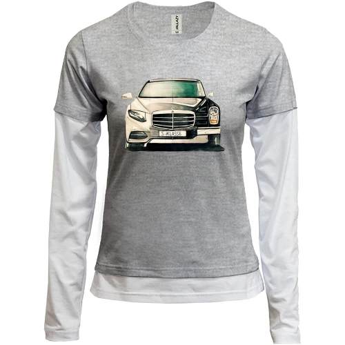 Женский лонгслив Комби Mercedes S Klasse
