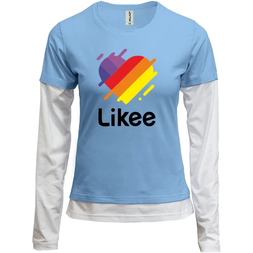 Жіночий лонгслів Комбі Likee