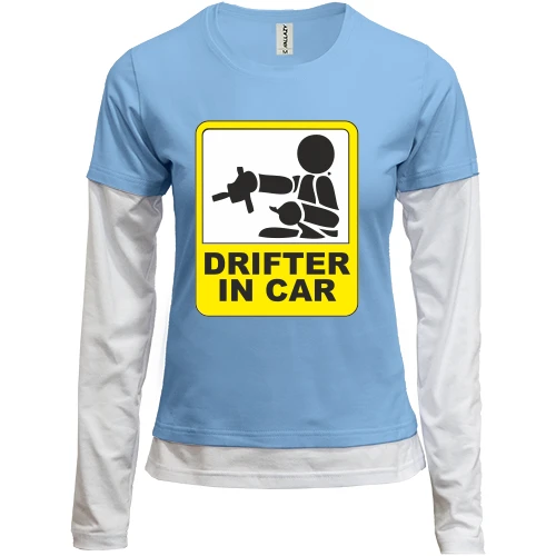 Женский лонгслив Комби Drifter
