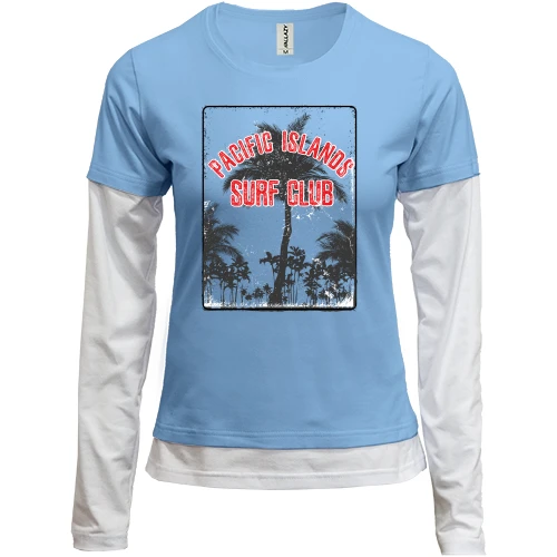 Женский лонгслив Комби Surf Club