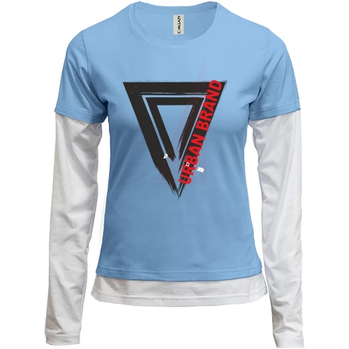 Женский лонгслив Комби Urban Brand