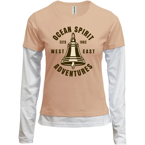 Женский лонгслив Комби Ocean Spirit Adventures