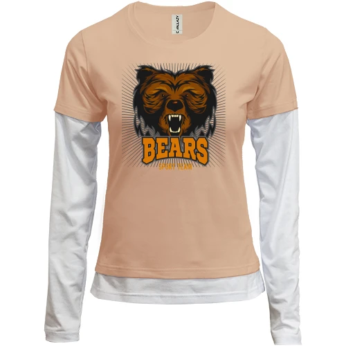 Женский лонгслив Комби Bears Sport Team