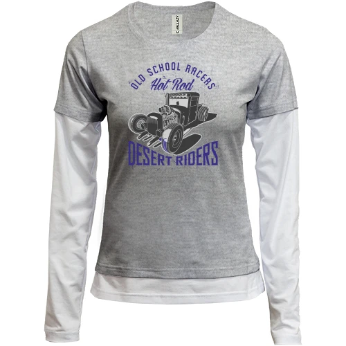 Женский лонгслив Комби Desert Riders Hot Rod