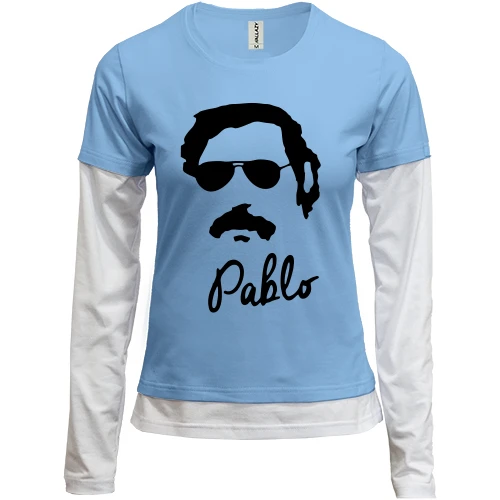 Женский лонгслив Комби Pablo pop-art