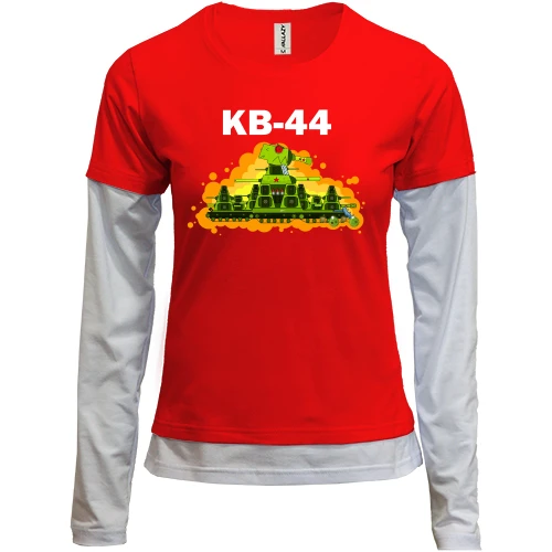 Женский лонгслив Комби КВ-44