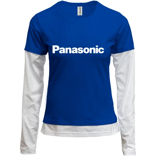 Женский лонгслив Комби Panasonic