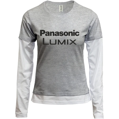 Женский лонгслив Комби Panasonic Lumix