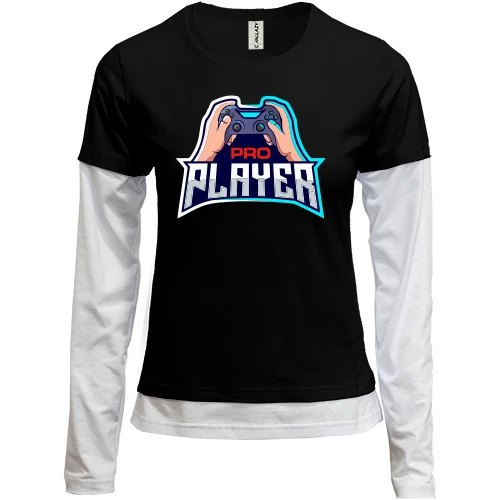 Женский лонгслив Комби pro Player