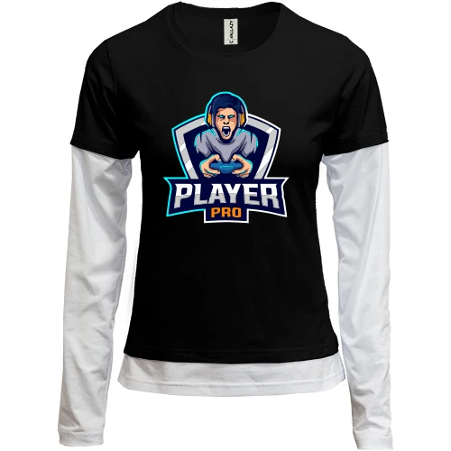 Женский лонгслив Комби Player pro