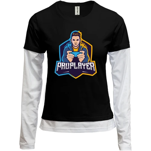 Женский лонгслив Комби Proplayer