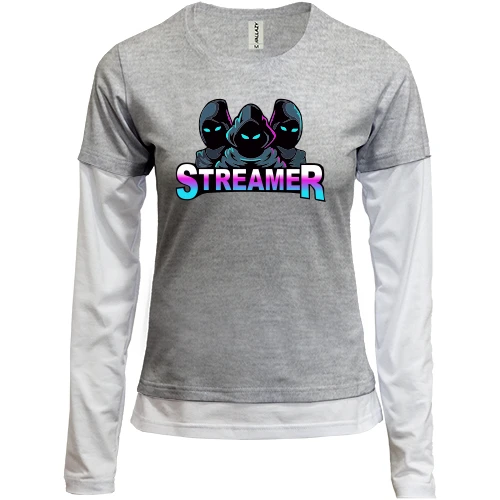 Женский лонгслив Комби Streamer 2