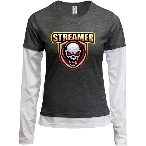 Женский лонгслив Комби Streamer 3