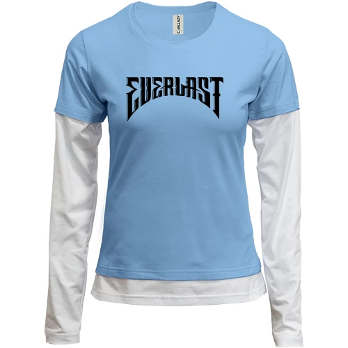 Женский лонгслив Комби EVERLAST.